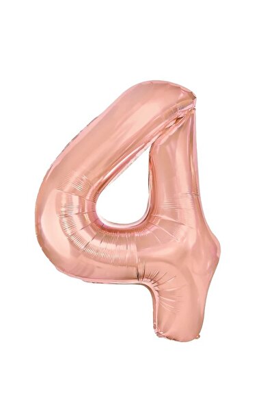 Flippy Balon Flippy, Cifra, 100 cm, , Coral, Trandafir, Cifra 4