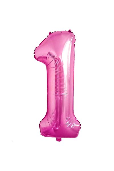 Flippy Balon Flippy, Cifra, 80 cm, , Roz, Cifra 1