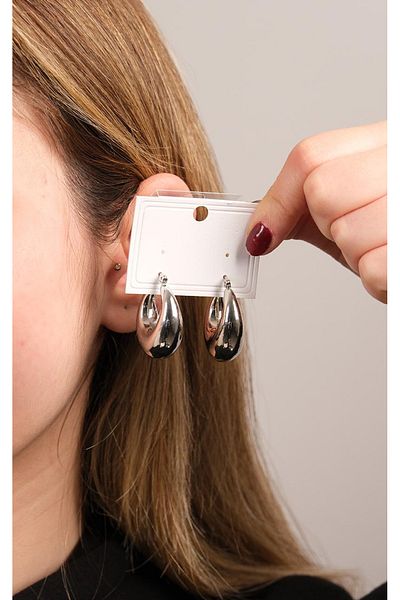Jack Ferrero Women's Steel 6 Piece Earring Set