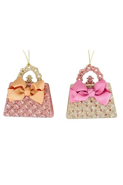 Monemel Disney Licensed Christmas Ornaments-Lady Handbag Orna*2
