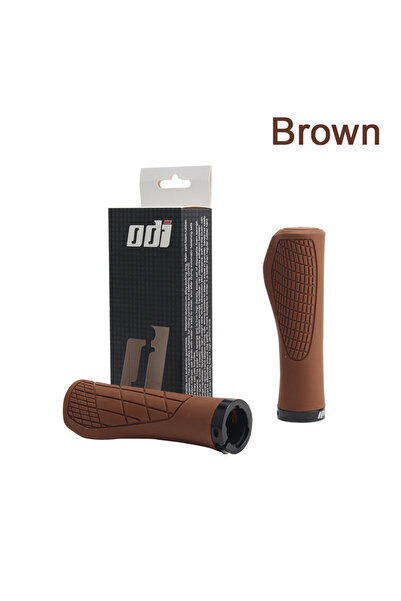 Choice Brown ODI MTB Bicycle Grips Shockproof Bike Handlebar Cover Anti-Slip ...
