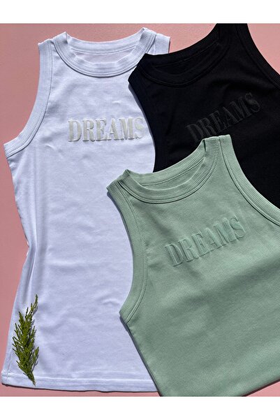 LEYNA BUTİK Модальний кашкорсе тканина, горловина-хомут, рельєфний принт, 3-х...