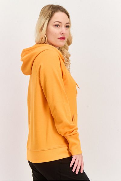 Champion Women Sportswear Fit Long Sleeve Outdoor Sweatshirt, Orange