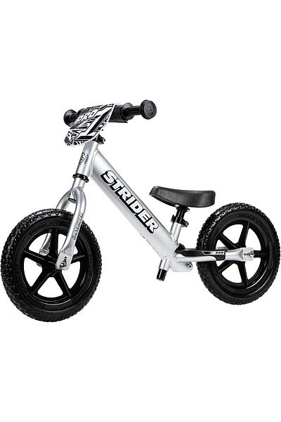STRİDER Strider 12 Pro Balance Bike for Children, 2-5 Years, Silver