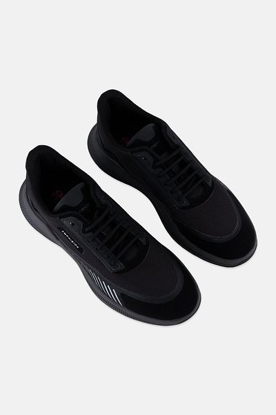 Geox Men U Pg1x Abx A Lace Up Casual Shoes, Black