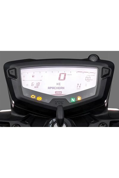 corcishop Tvs Apache Rtr 200 Digital Instrument Compatible 9H Nano Screen Protector
