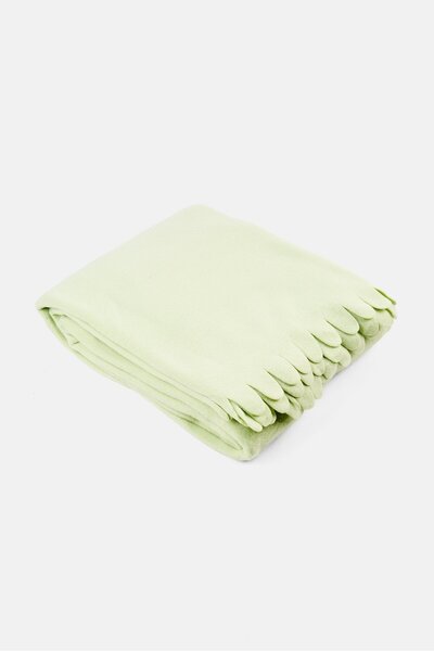 NANETTE LEPORE Polar Fleece Blanket 150 x 200 cm, Light Green