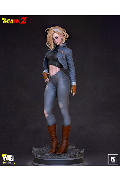 Poly Collectibles Android 18 - Dragon Ball Z Premium Collectibles Figure | 30 cm