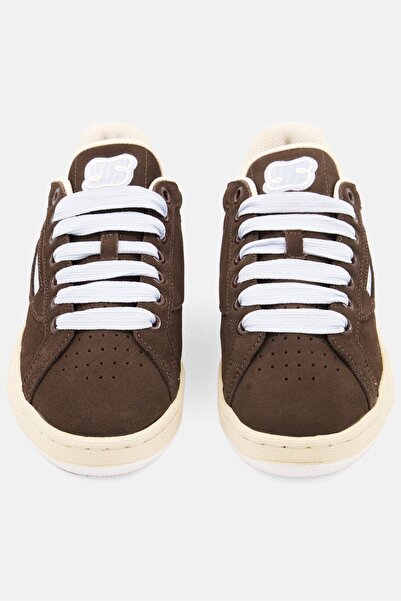 Reebok Men Club C Grounds Lace Up Tennis Shoes, Brown