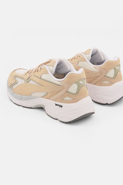 Puma Women Teveris Nitro Lace Up Outdoor Shoes, Beige