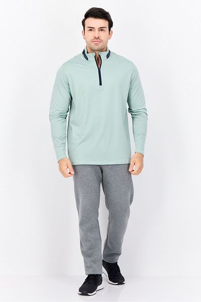 Puma X Liberty Men Sportswear Fit Long Sleeve Outdoor Sweatshirts, Sage Green