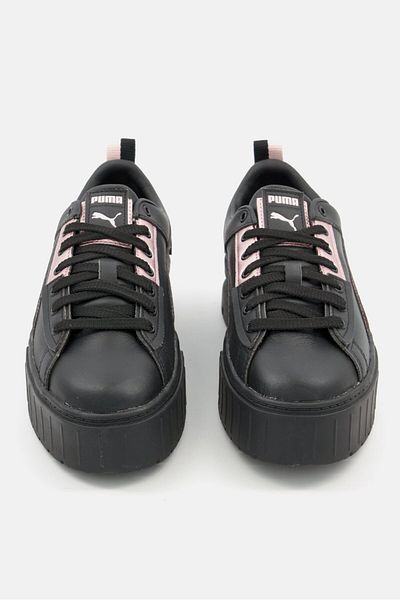 Puma Women Mayze Ut Metallic Lace Up Outdoor Shoes, Black