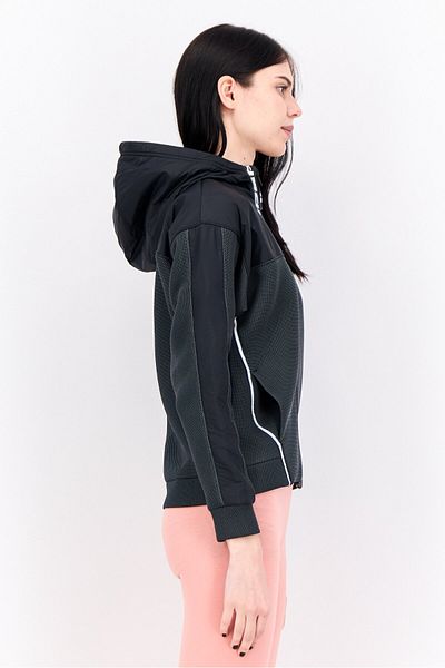 Under Armour Women Sportswear Fit Brand Logo Training Sweatshirt, Black