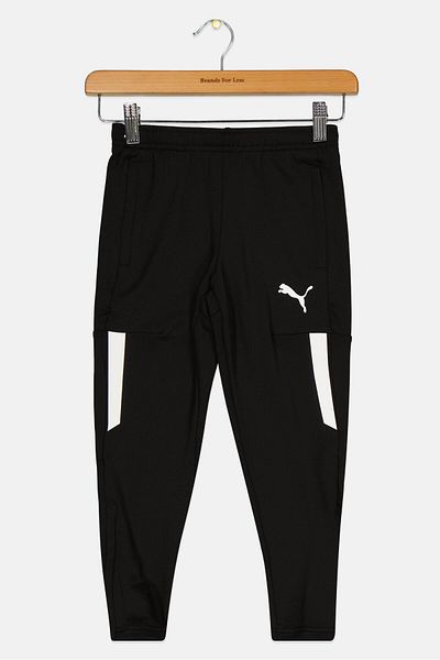 Puma Kids Boy Regular Fit Training Joggers Pants, Black