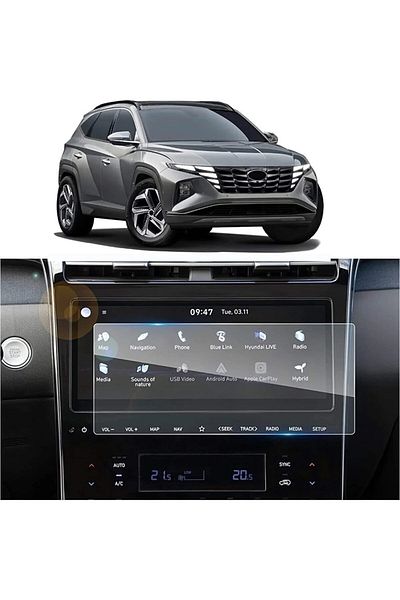 corcishop Hyundai Tucson 2021 - 10.25 Inch Nano Film Multimedia Screen Protector