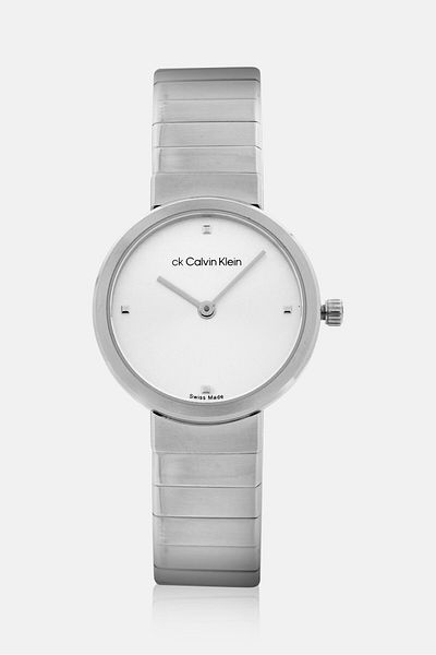 Calvin Klein Women 25000041 Stainless Steel Watch 28 Mm, Silver