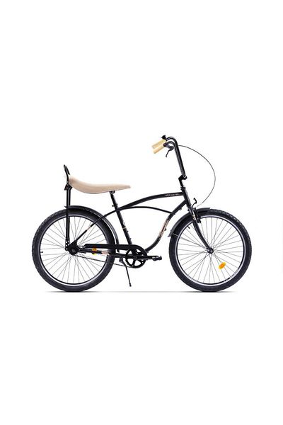 Pegas Bicicleta Pegas Pegas Strada 1 26" Otel 1S Negru Mat