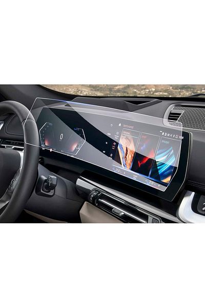 corcishop 9H Nano Screen Protector for Bmw X2 2024 Instrument Panel and Information Display Compatible