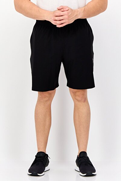 RBX Men Sportswear Fit Drawstring Outdoor Shorts, Black