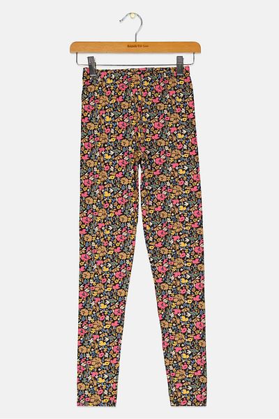 GAP Kids Girl Pull On Allover Print Leggings, Multicolor