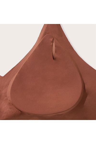 pae No Trace of Ever Feeling Laser Cut Seamless Lightweight Bra with Removable Pad