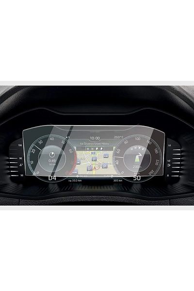 corcishop Skoda Superb Digital Instrument Nano Screen Protector Film