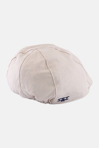 Sergent Major Toddlers Girl Embroidered Beret Hat, Beige