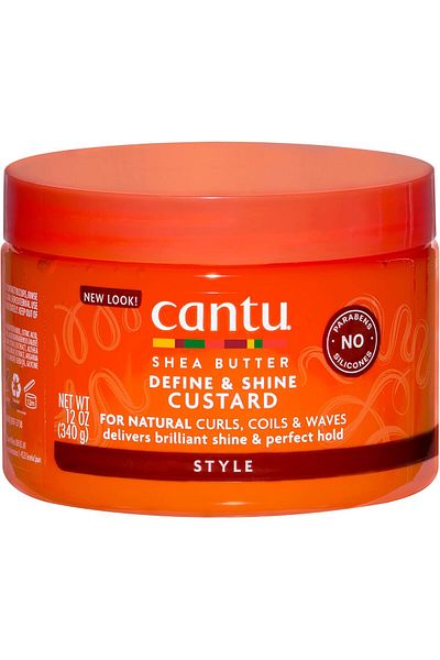 Cantu Shea Butter Natural Hair Define & Shine Custard 340g