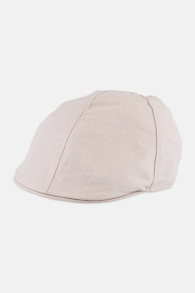 Sergent Major Toddlers Girl Embroidered Beret Hat, Beige