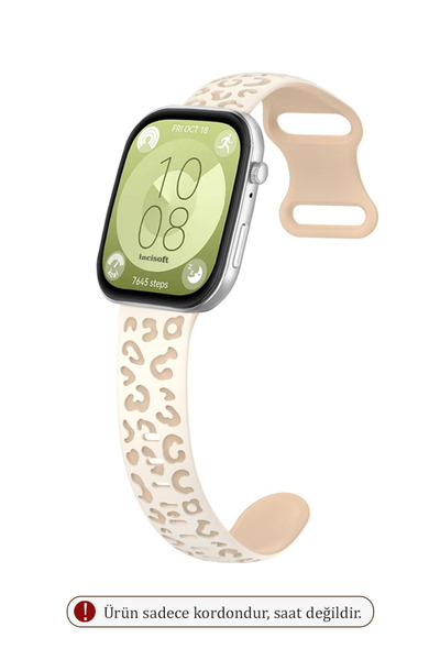 İncisoft Huawei Watch Fit 3 / Fit 4 / Fit 4 Pro / Fit 5 / Fit 5 Pro Uyumlu Re...