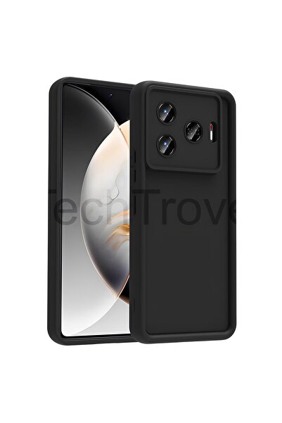 TechTrove Tecno Camon 30 Pro 5G Kılıf Kamera Korumalı Kenar Çıkıntılı Soft Re...