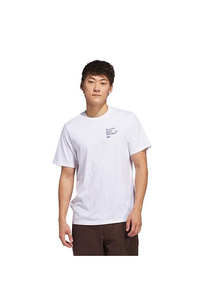 adidas Ανδρικό λευκό μπλουζάκι SHMOO G TEE 2 JC7655