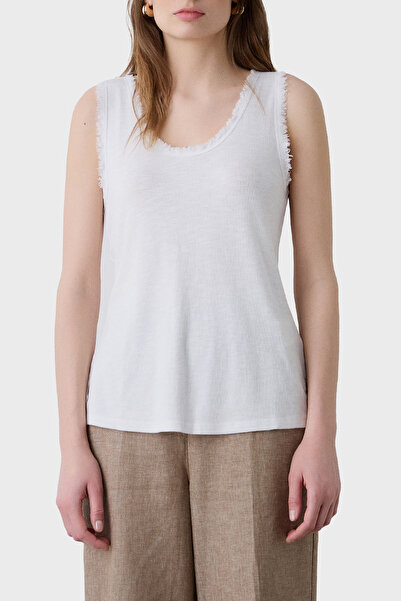 BSB Pamuk Karışımlı Regular Fit Yuvarlak Yaka Basic Top TOP 053