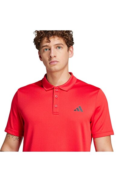adidas Men's Red Polo T-Shirt Wo Es Polo Jp4955