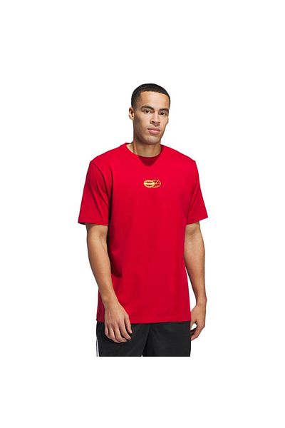 adidas Ανδρικό κόκκινο μπλουζάκι Sum Novelty T 1 Jı7106
