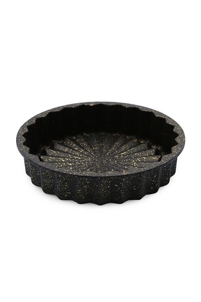 FİTHOME Granite Cast Pie and Slice Cake Mold Set Set of 2