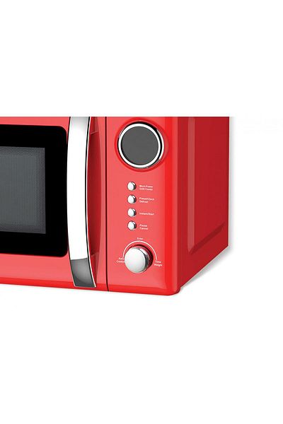 Heinner Cuptor cu microunde HEINNER HMW-20GRD, 20 l, 700 W, Grill, Electronic, Rosu