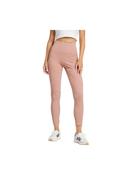 adidas Women's Pink Tights W Lng Rib Leg Jj1246