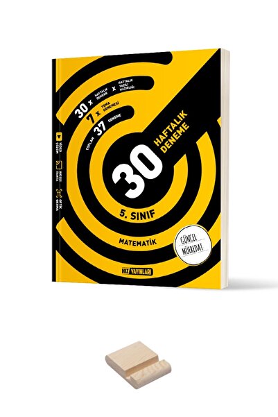 Hız Yayınları 5. Sınıf Matematik 30 Haftalık Deneme