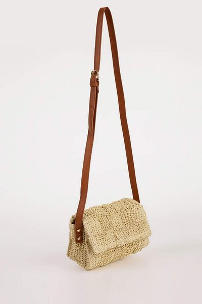 DeFacto Women's Straw Shoulder Bag E1514Axns