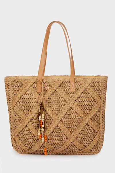 DeFacto Women's Straw Shoulder Bag E1470Axns