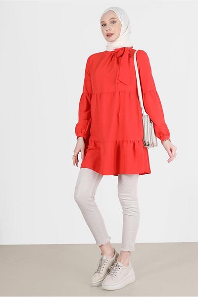 Alvina Tunic 42584 - With Tie Detail