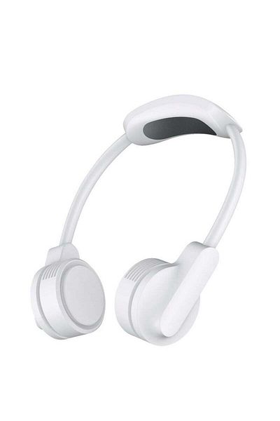 COOYA Neck Fan, USB Rechargeable, 4000 Mah, Battery-Powered, 3-Speed Adjustable, Suitable for Office