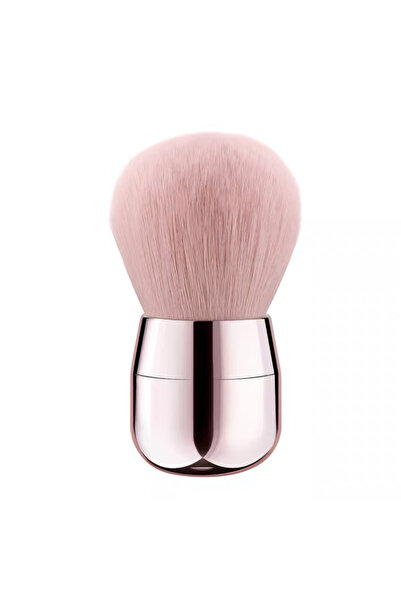 Choice فرشاة غبار أظافر دائرية كبيرة الحجم باللون الذهبي الوردي لإزالة غبار ا...