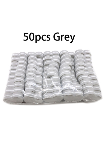 Choice 50 قطعة رمادية من 6 إلى 50 قطعة من مبرد أظافر احترافي صغير الحجم بورق ...