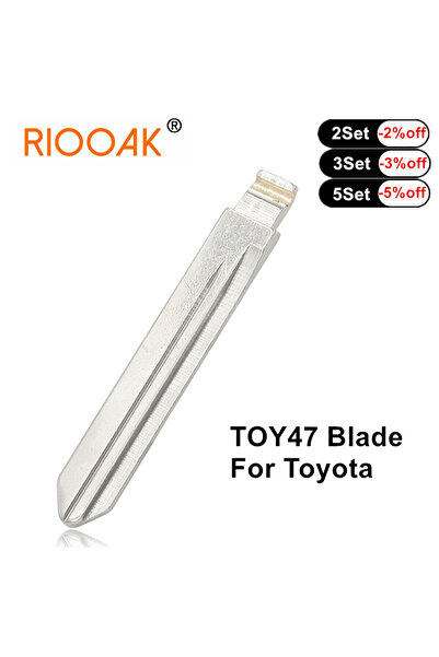 Choice 10 قطع/وحدة شفرة مفتاح Toy47 لمفتاح التحكم عن بعد في تويوتا كورولا شفر...