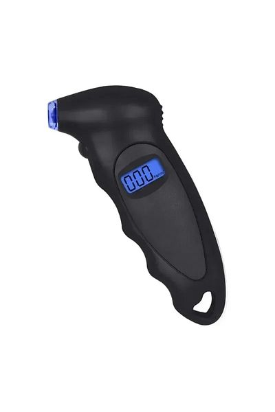 Choice Black High-Precision Digital Tire Pressure Gauge with Backlight and Car Portable Digital LCD Display