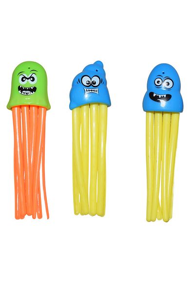 Choice 3pieces C Diving Toys Children's Swimming Pool Treasure Hunt Water Ring Diamond Breath Closure Train