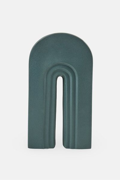 Muy Mucho Ceramic Vase, Grey