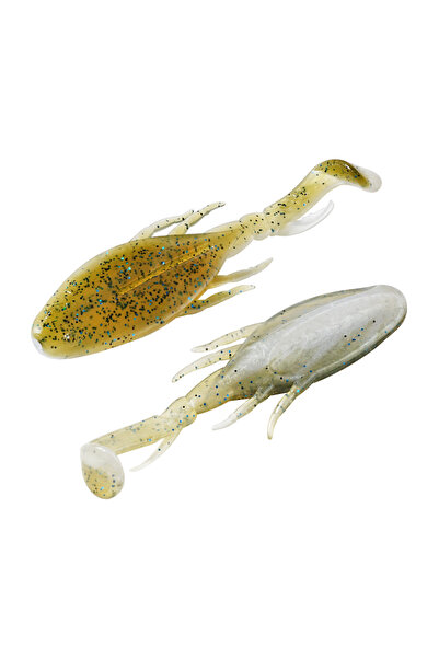 Choice طُعم صيد سمك COLOR A SUNMILE مقاس 6.5 سم، طُعم صناعي متذبذب، طُعم ناعم، سمك الشبوط، فيل من السيليكون